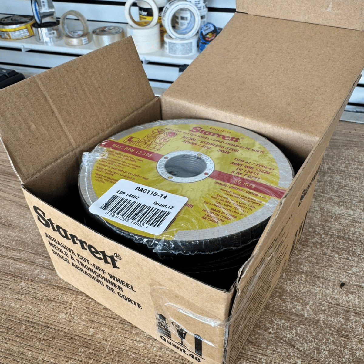 Disco de Corte Starret 4 1/2