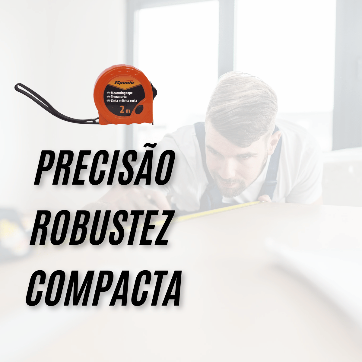 Kit Sparta Profissional – Grampeador + Trena + Grampos