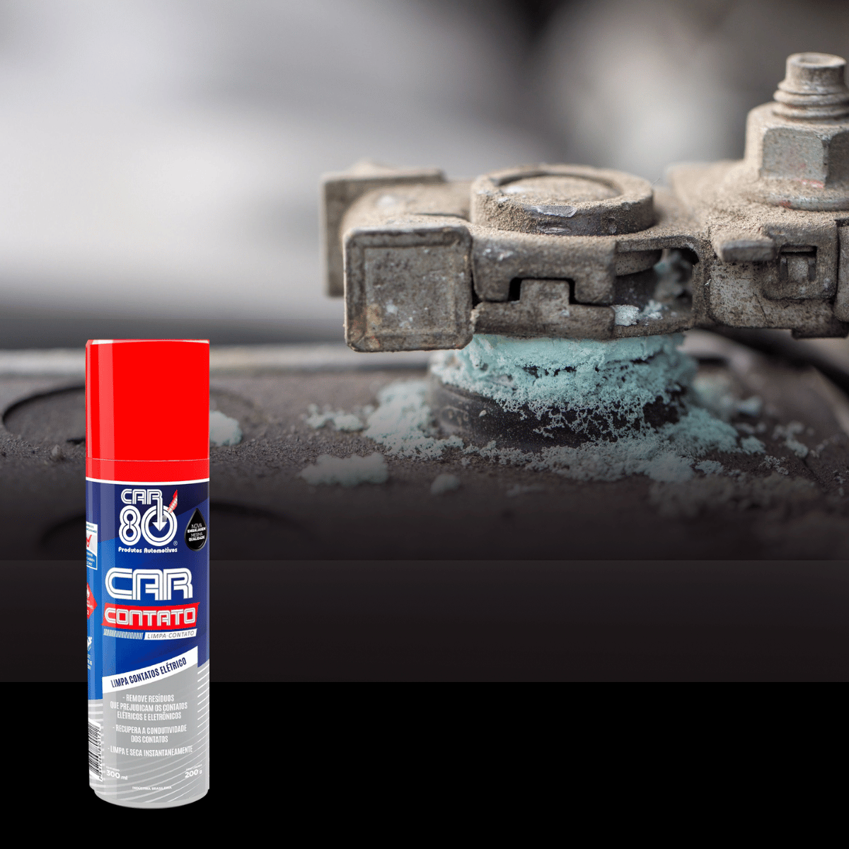 Kit Limpa Contato CAR-80 (300ml) — Frete grátis