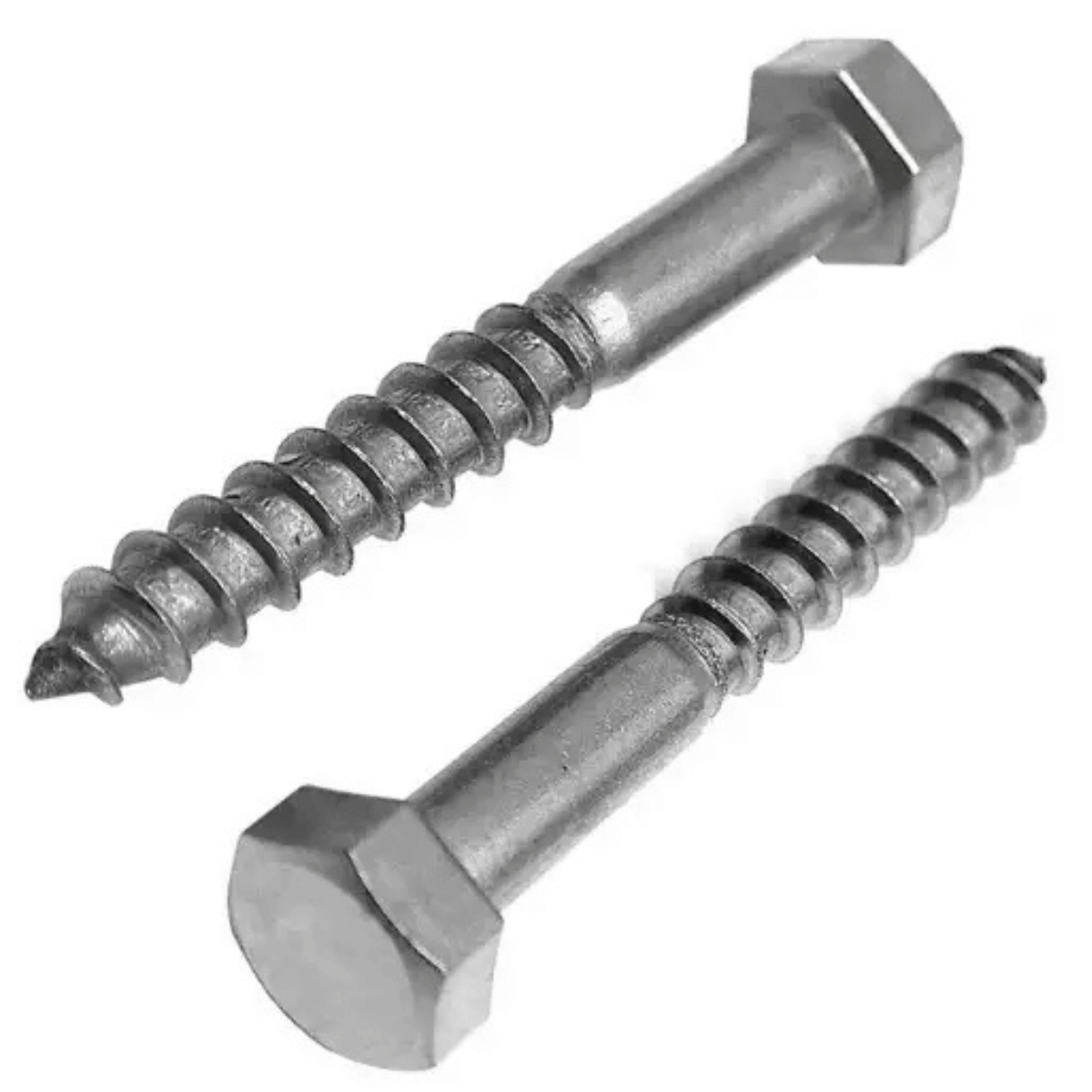 Parafuso Rosca Soberba Sextavado 1/4 x 70mm 100Pçs