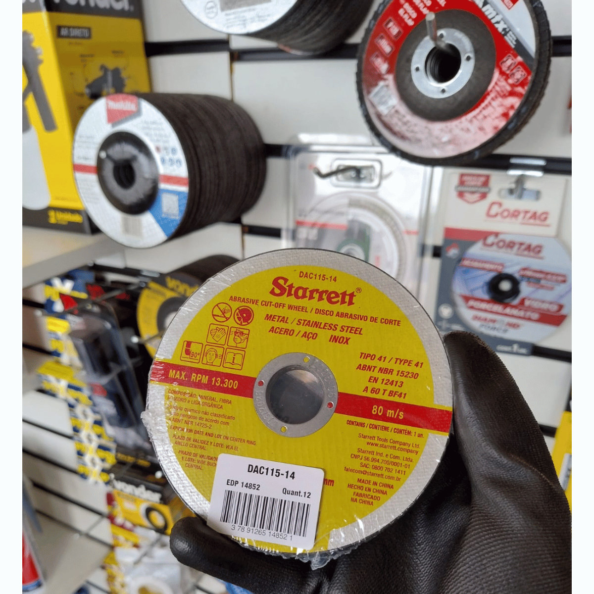 Disco de Corte Starret 4 1/2