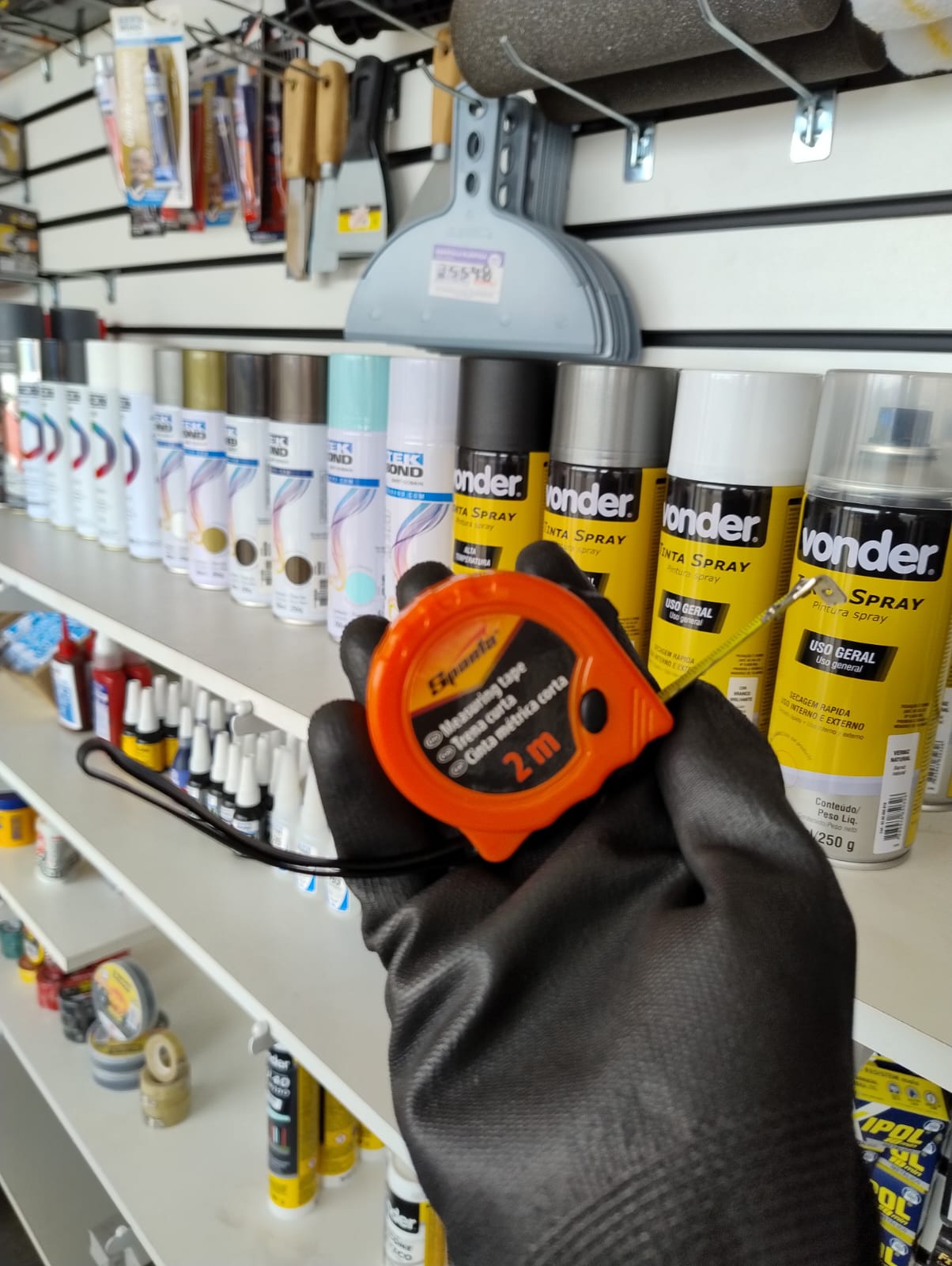 Kit Sparta Profissional – Grampeador + Trena + Grampos