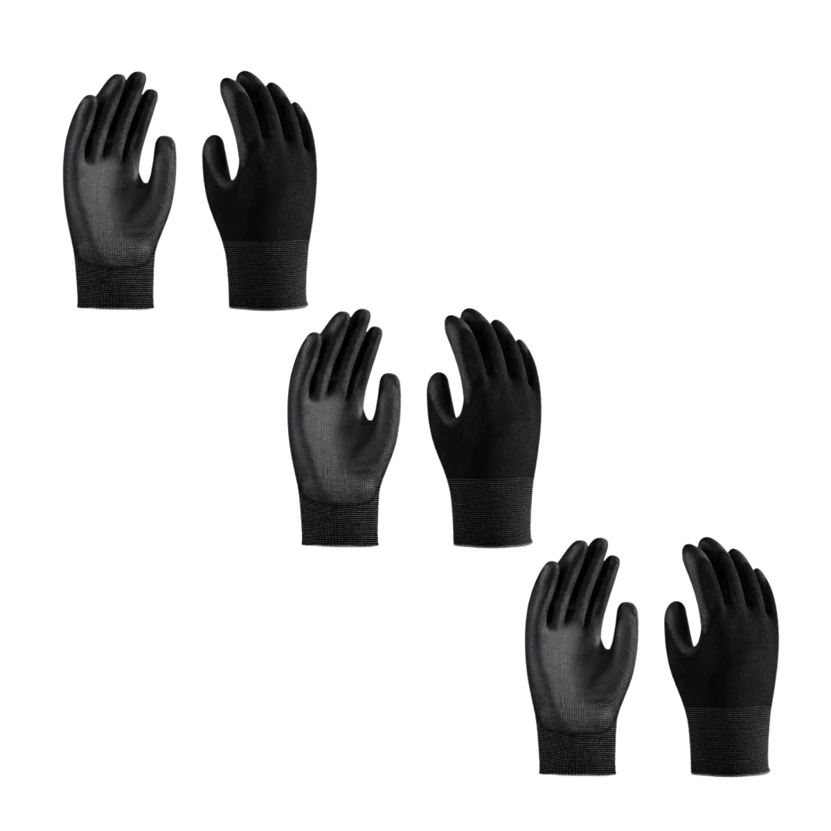 Luva para Mecânico em Poliamida com Palma PU