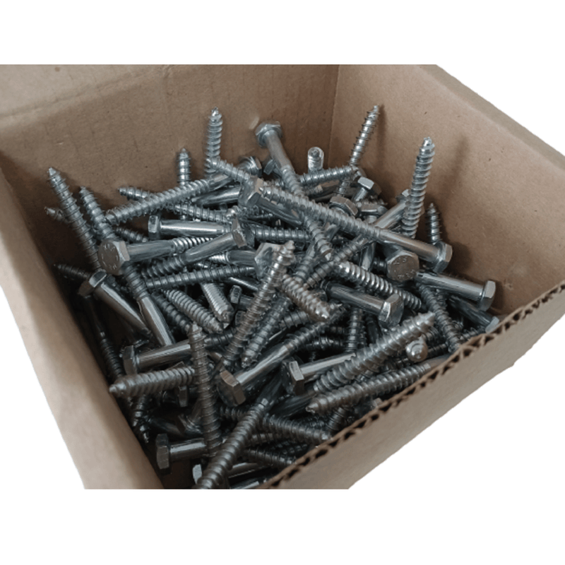 Parafuso Rosca Soberba Sextavado 1/4 x 70mm  100Pçs