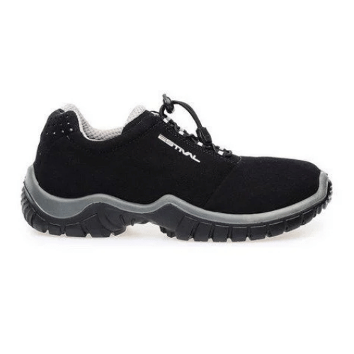 Bota de Segurança Estival Energy Preto/Cinza Cano Baixo