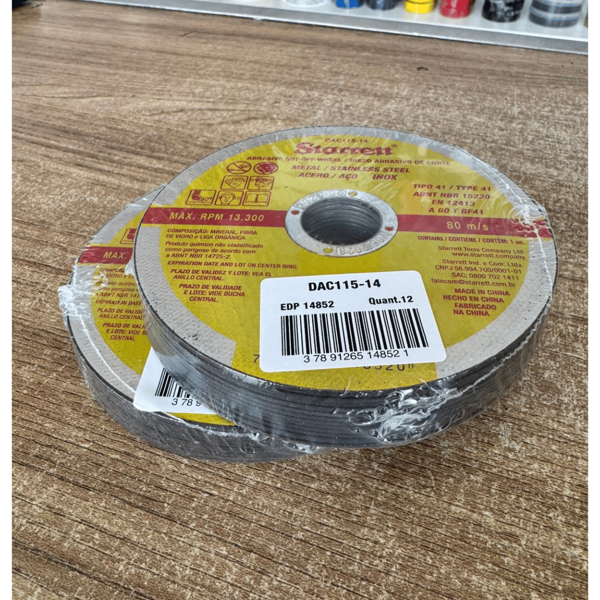 Disco de Corte Starret 4 1/2