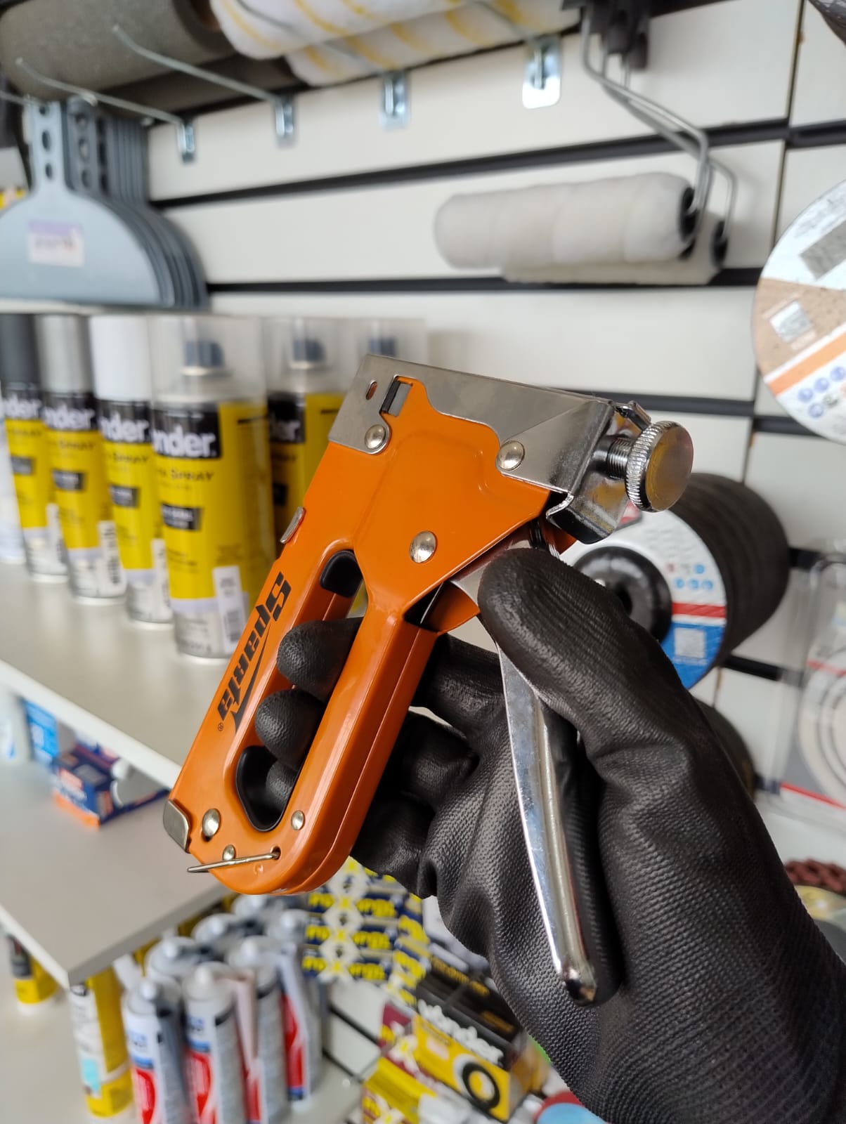 Kit Sparta Profissional – Grampeador + Trena + Grampos