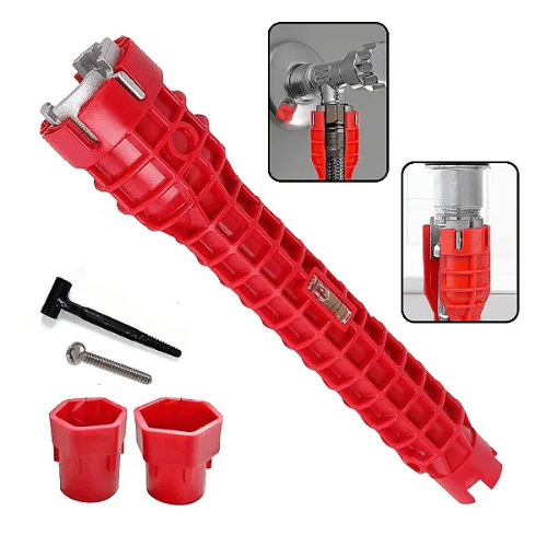 Chave 8 em 1 Para Cano e Torneira