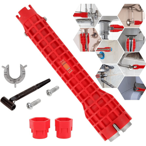 Chave 8 em 1 Para Cano e Torneira