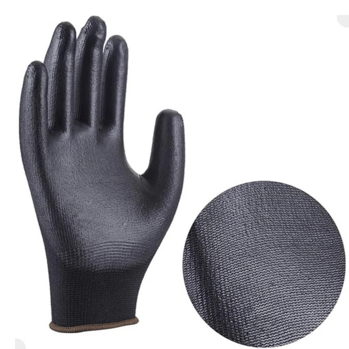 Luva para Mecânico em Poliamida com Palma PU