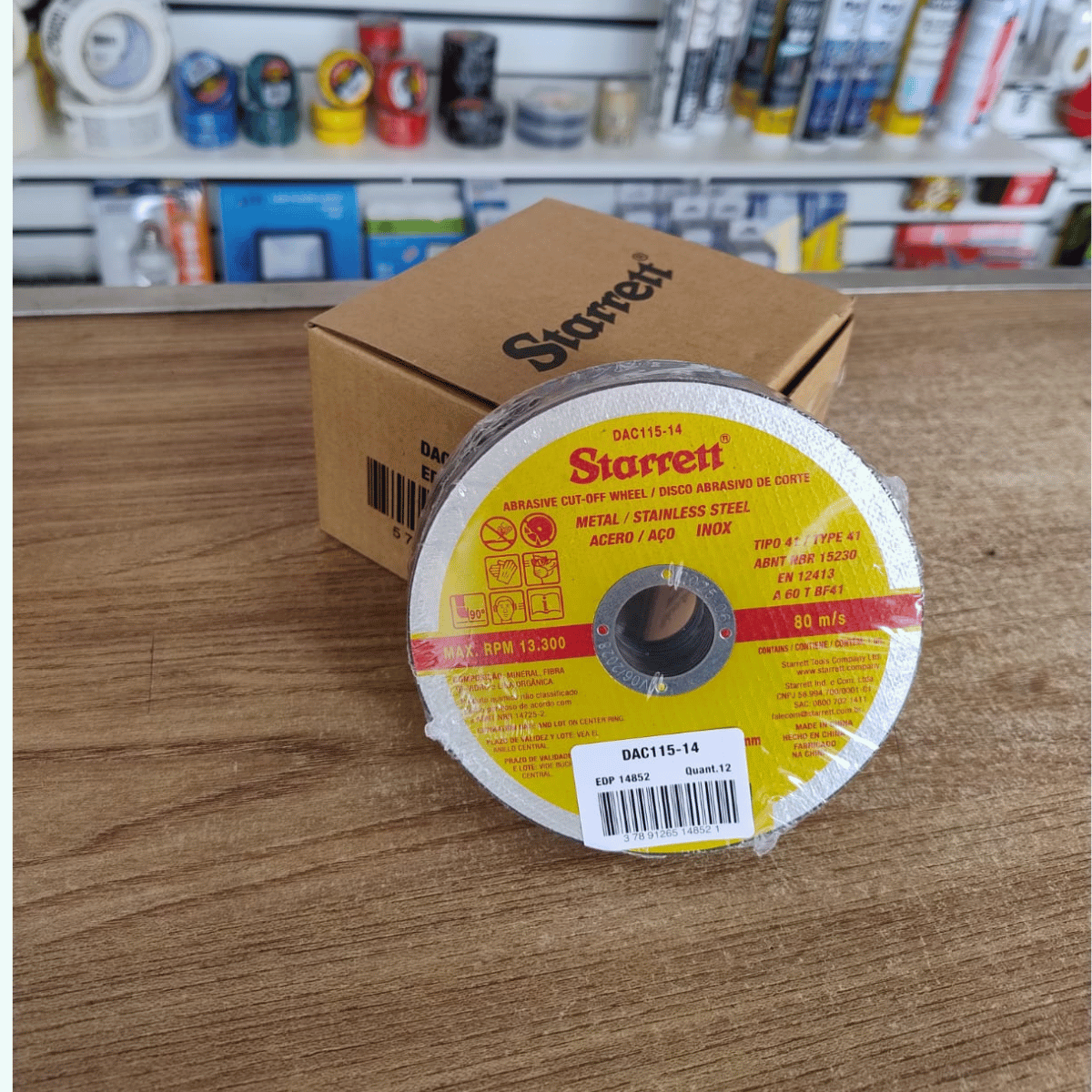 Disco de Corte Starret 4 1/2