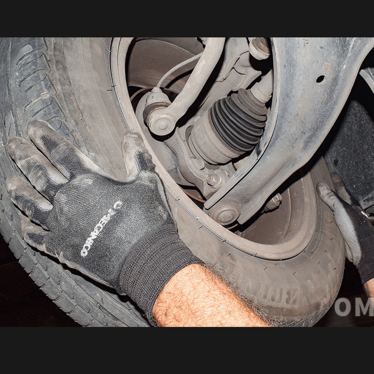 Luva para Mecânico em Poliamida com Palma PU