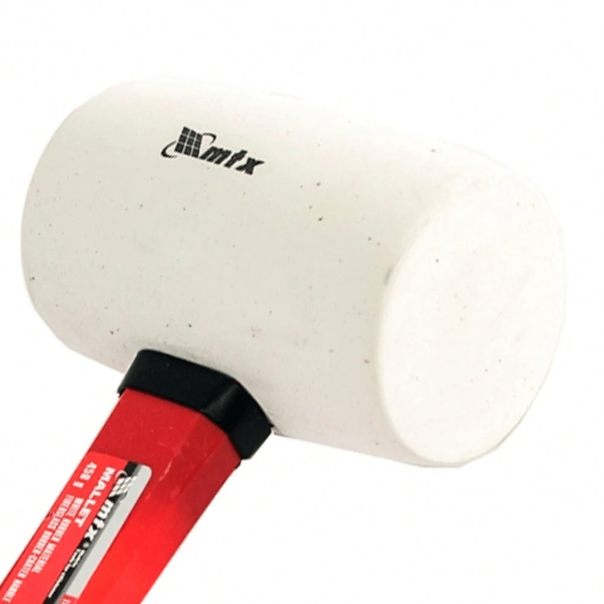 Martelo Borracha Branca mm g Cabo Fibra Vidro MTX