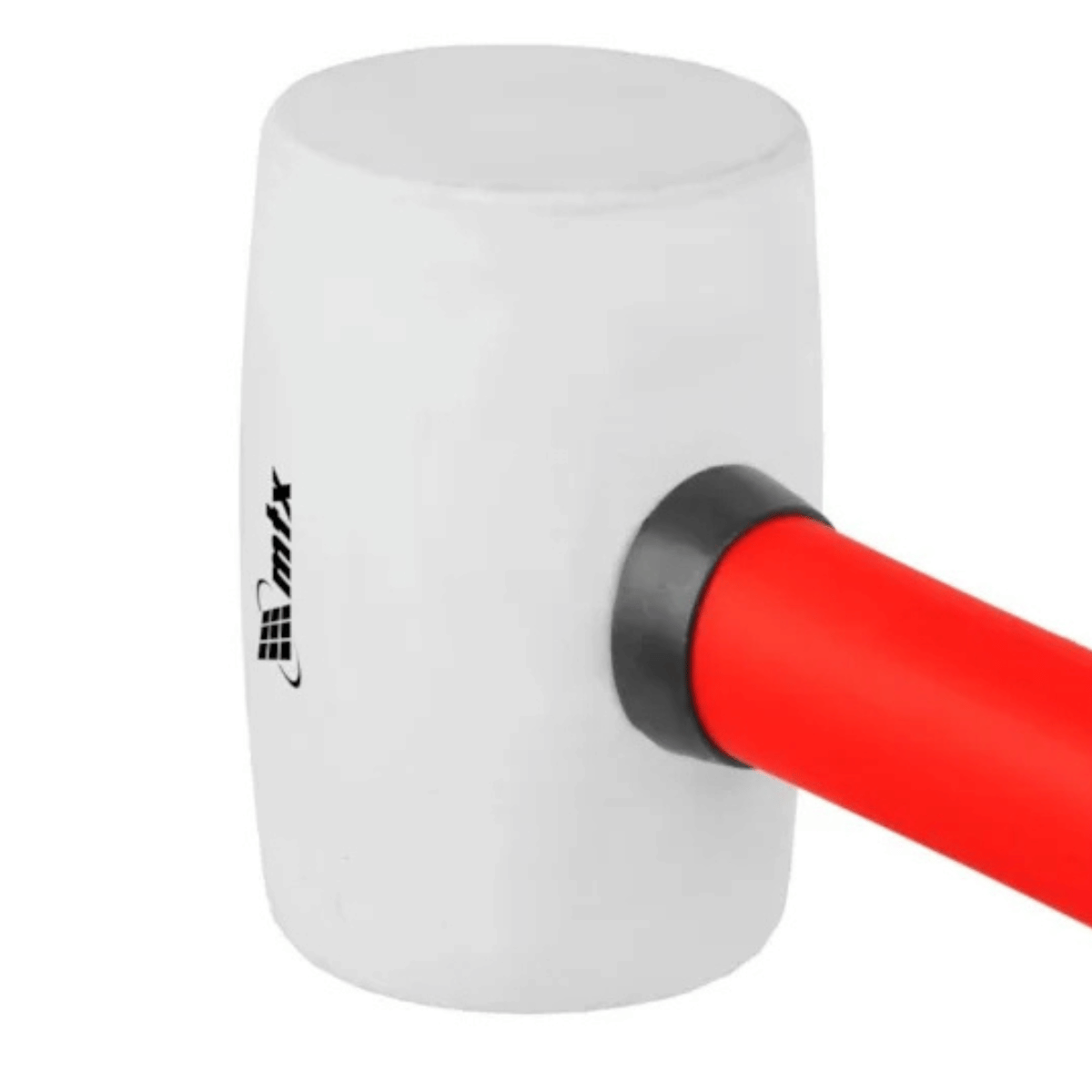 Martelo Borracha Branca mm g Cabo Fibra Vidro MTX