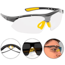 Óculos Segurança Incolor Esportivo Proteção UV Antirrisco