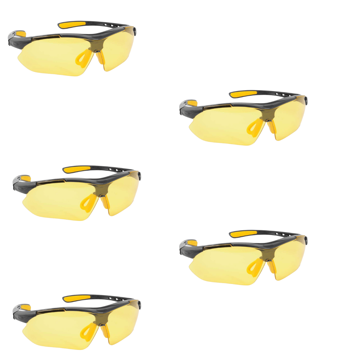 Óculos Segurança Incolor Esportivo Proteção UV Antirrisco