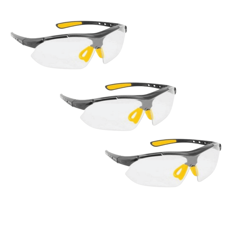 Óculos Segurança Incolor Esportivo Proteção UV Antirrisco