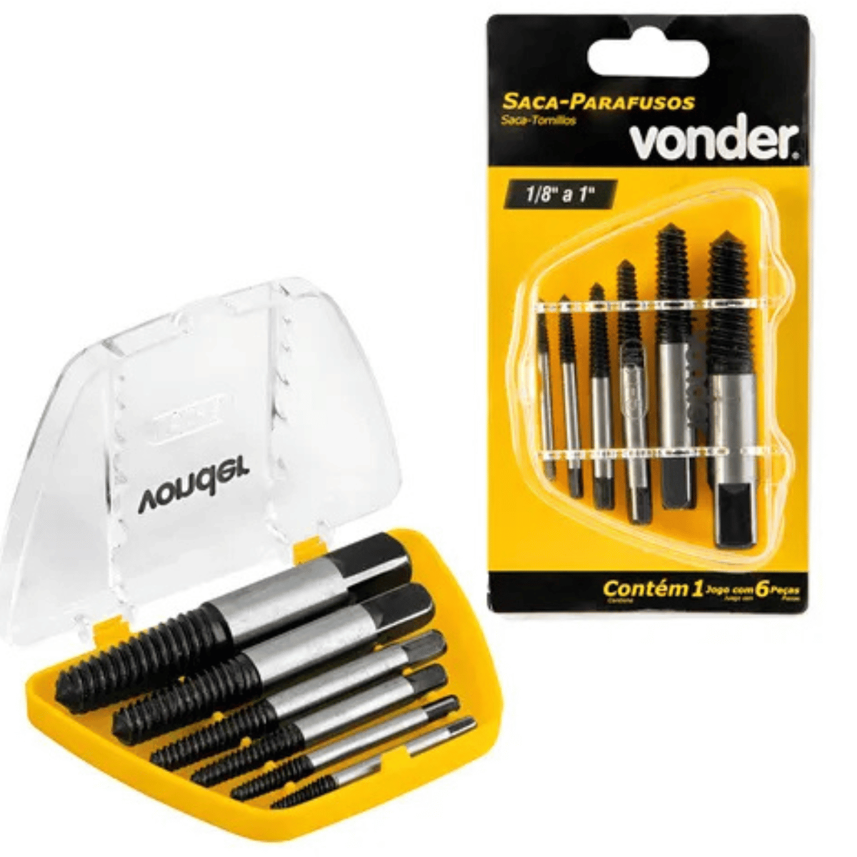 Kit Saca Parafusos Vonder